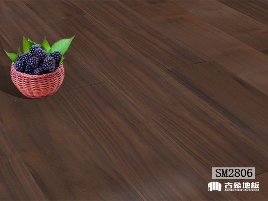 實木地板·金剛柚木（黑胡桃色）-SM2806